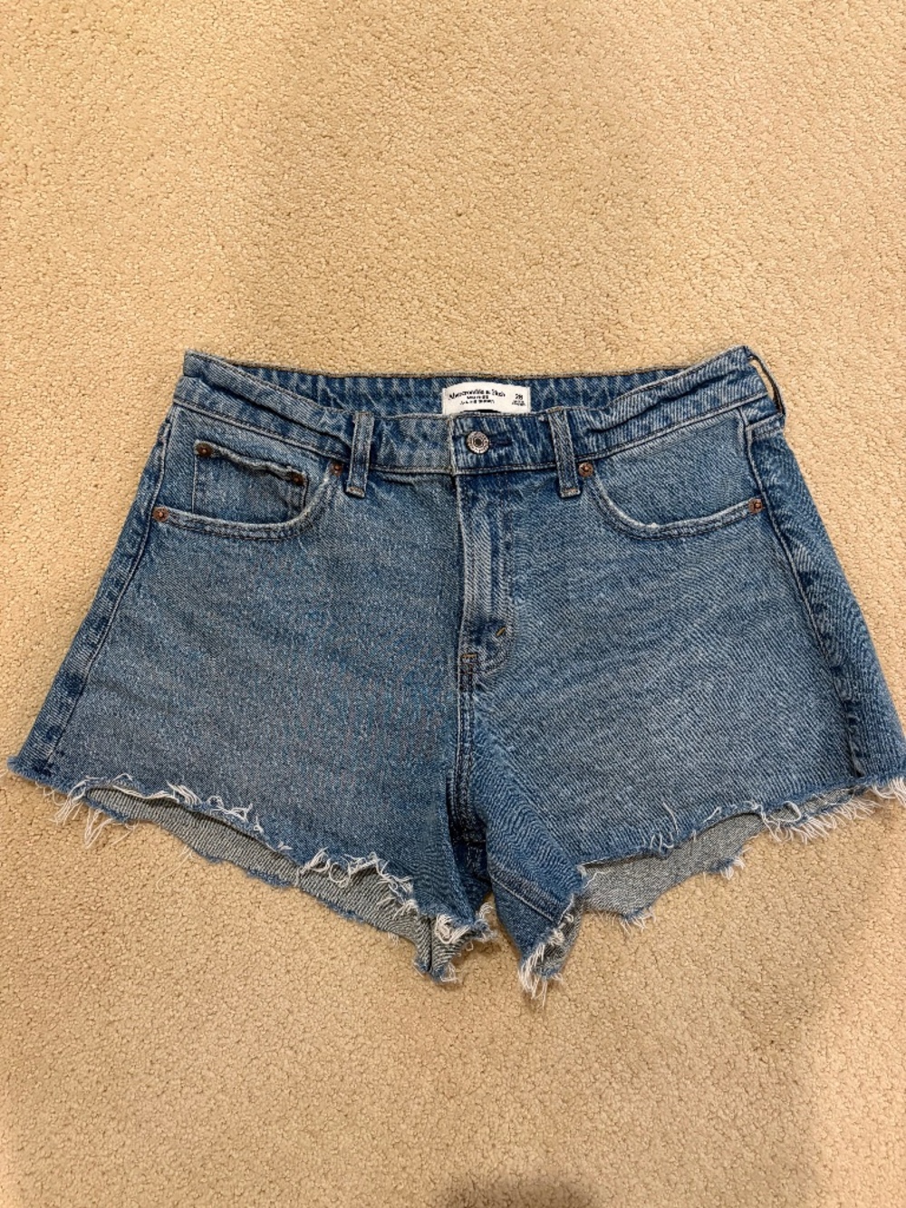 Abercrombie Mid Rise A-line Shorts